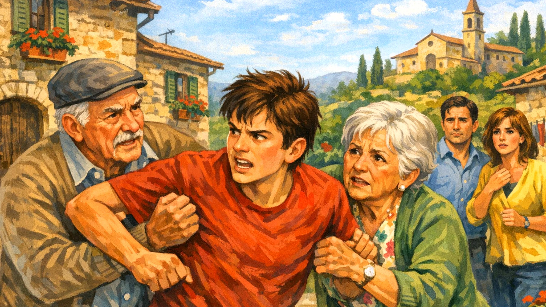 I nonni tendono a proteggere eccessivamente i nipoti adolescenti, impedendo loro di sviluppare autonomia e capacità di affrontare le sfide tipiche della loro età, creando tensioni con i genitori e ostacolando la crescita emotiva dei ragazzi"